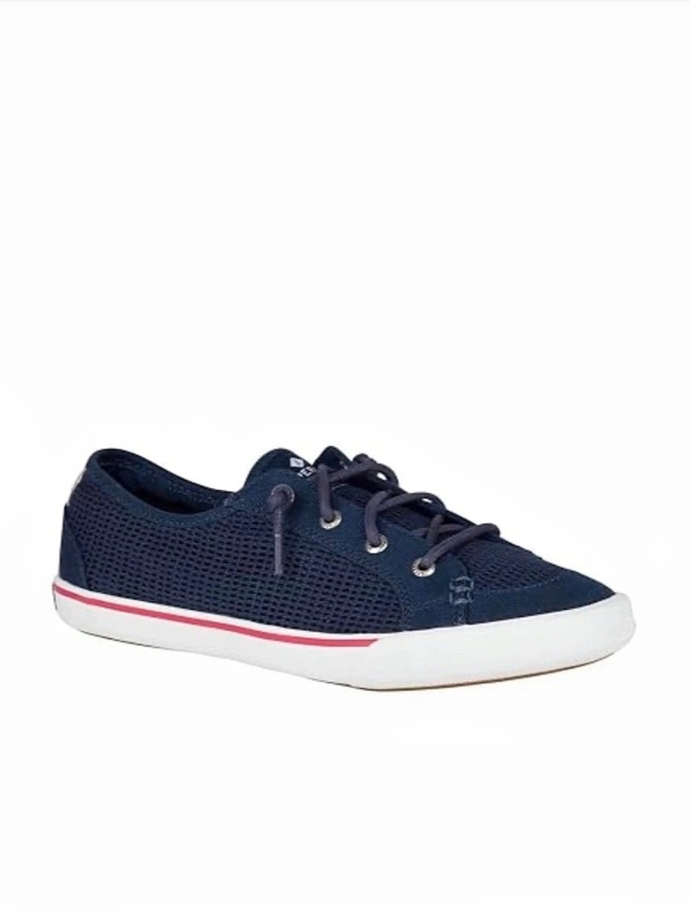 Sperry Crest Vibe Knit Sneaker Blue & White